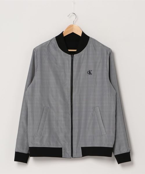 Calvin Klein(カルバン・クライン)の「リバーシブル アイコニックロゴ ブルゾン(ブルゾン・メンズ・ブラック・S/M/L/XL)」の3枚目の写真
