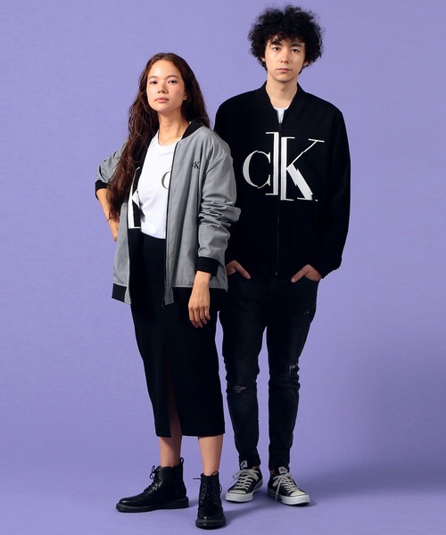 Calvin Klein(カルバン・クライン)の「リバーシブル アイコニックロゴ ブルゾン(ブルゾン・メンズ・ブラック・S/M/L/XL)」の15枚目の写真