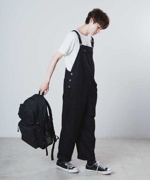 WEGO（ウィゴー）の「WEGO/【大容量約25L】ダブルポケットスクールリュック（バックパック/リュック・メンズ・ブラック・FREE）」の6枚目の写真