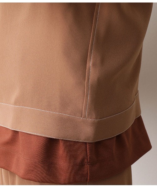 JUNRED（ジュンレッド）の「ステッチWフラップブルゾン（ブルゾン・メンズ・ブラック/ベージュ/サックスブルー・S/M/L）」の20枚目の写真