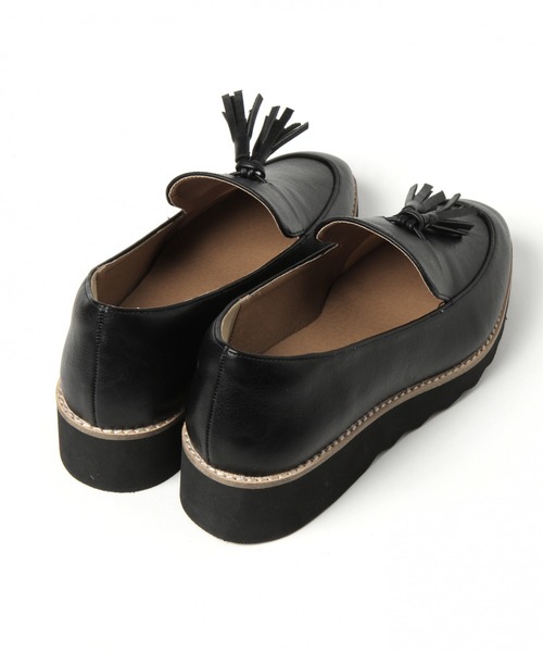 LEPSIM（レプシィム）の「【軽量】ライトアツゾコローファー　895277（ローファー・レディース・ブラック/ブラック系その他・SMALL/MEDIUM/LARGE）」の7枚目の写真