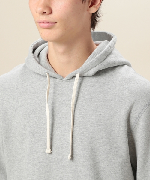 BEAUTY&YOUTH UNITED ARROWS（ビューティーアンドユースユナイテッドアローズ）の「＜REIGNING CHAMP＞ PO HOODIE/パーカー ◆（パーカー・メンズ・ライトグレー/レッド・SMALL/LARGE/MEDIUM）」の8枚目の写真