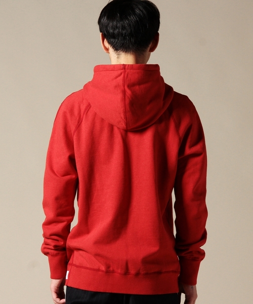BEAUTY&YOUTH UNITED ARROWS（ビューティーアンドユースユナイテッドアローズ）の「＜REIGNING CHAMP＞ PO HOODIE/パーカー ◆（パーカー・メンズ・ライトグレー/レッド・SMALL/LARGE/MEDIUM）」の12枚目の写真