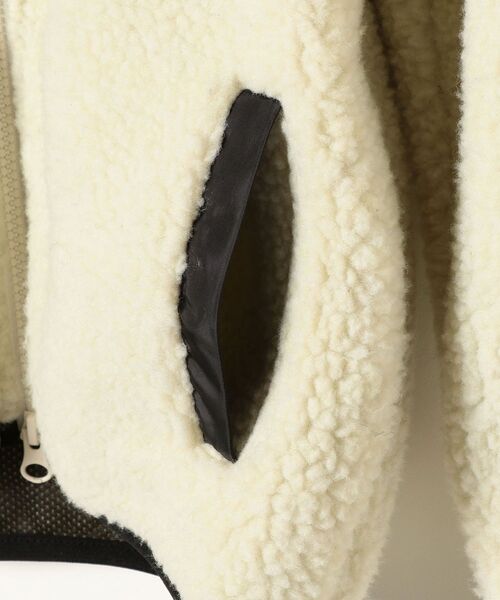 Champion(チャンピオン)の「SHIPS any×Champion: ボア フリース フーディ/パーカー◇(ブルゾン・キッズ・オフホワイト/ブラック/ベージュ・110/120/130/140)」の11枚目の写真