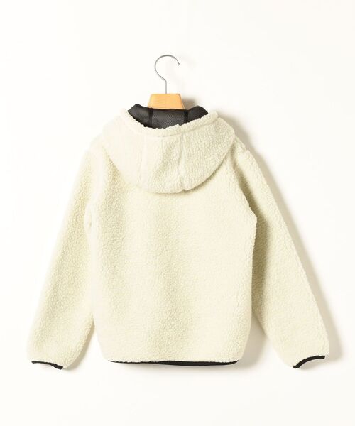 Champion(チャンピオン)の「SHIPS any×Champion: ボア フリース フーディ/パーカー◇(ブルゾン・キッズ・オフホワイト/ブラック/ベージュ・110/120/130/140)」の4枚目の写真