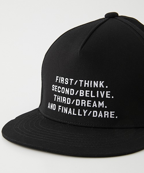 AZUL by moussy(アズールバイマウジー)の「ONES BEST 5PANEL B.B. CAP/ワンズベスト5パネルキャップ(キャップ・メンズ・ブラック・FREE)」の5枚目の写真