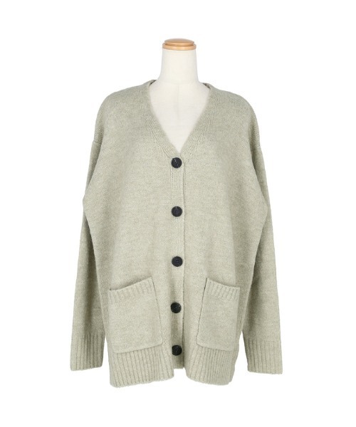 coca（coca）（コカ）の「＼＼新色登場／／ふあふあヤク風ニットカーディガン（カーディガン/ボレロ・レディース・チャコールグレー/アイボリー/ライトグレー/ブルー/ブラック/ピンク/ダークベージュ/ライトグリーン/ダークブラウン・ONE SIZE/M/L）」の18枚目の写真