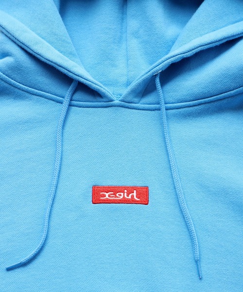 【XLARGE×X-girl】 XLXG BOX LOGO SWEAT HOO X-Girl - X-girl X Russell Box Logo Sweat Hoodie | HBX