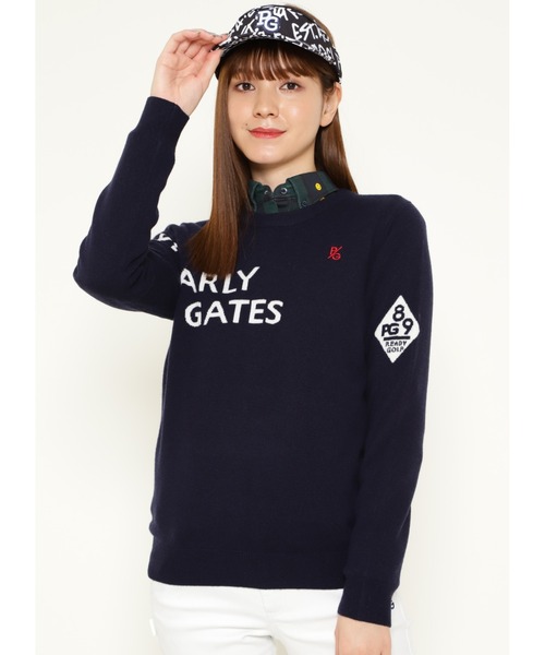 Pearly Gates ウールカシミヤ インターシャニット ニット セーター Pearly Gates パーリーゲイツ のファッション通販 Zozotown