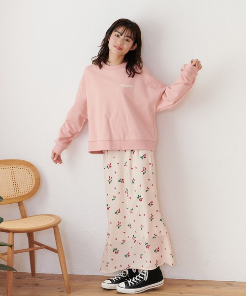 MILKFED.（ミルクフェド）の「STRAWBERRY MERMAID SKIRT