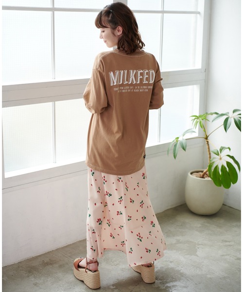 MILKFED.（ミルクフェド）の「STRAWBERRY MERMAID SKIRT