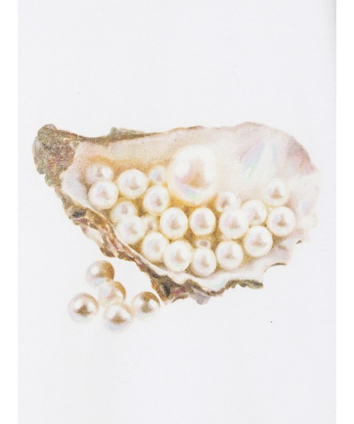 PAMEO POSE（パメオポーズ）の「Oyster T-Shirts（Tシャツ/カットソー・レディース・ホワイト/ブラック/ピンク・FREE）」の16枚目の写真