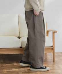 FORK&SPOON | FORK&SPOON　ワンタックチノパンツ(その他パンツ)