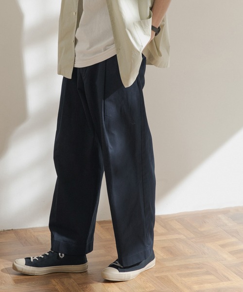 FORK&SPOON（フォークアンドスプーン）の「FORK&SPOON　ワンタックチノパンツ（その他パンツ・メンズ・ホワイト系その他/グリーン系その他/ネイビー/インディゴブルー/グリーン/ライトグレー/ブラウン系その他・4/5）」の15枚目の写真