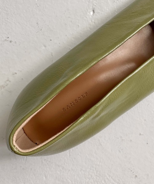 SANSeLF(サンセルフ)の「【SANSeLF】 Se soft vcut shoes sans4(パンプス・レディース・ブラウン/グリーン/シルバー・40/38/39/35/36/37)」の17枚目の写真