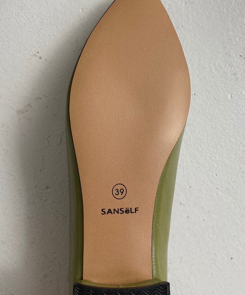 SANSeLF(サンセルフ)の「【SANSeLF】 Se soft vcut shoes sans4(パンプス・レディース・ブラウン/グリーン/シルバー・40/38/39/35/36/37)」の19枚目の写真