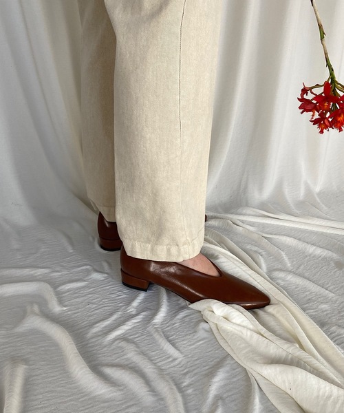 SANSeLF(サンセルフ)の「【SANSeLF】 Se soft vcut shoes sans4(パンプス・レディース・ブラウン/グリーン/シルバー・40/38/39/35/36/37)」の15枚目の写真