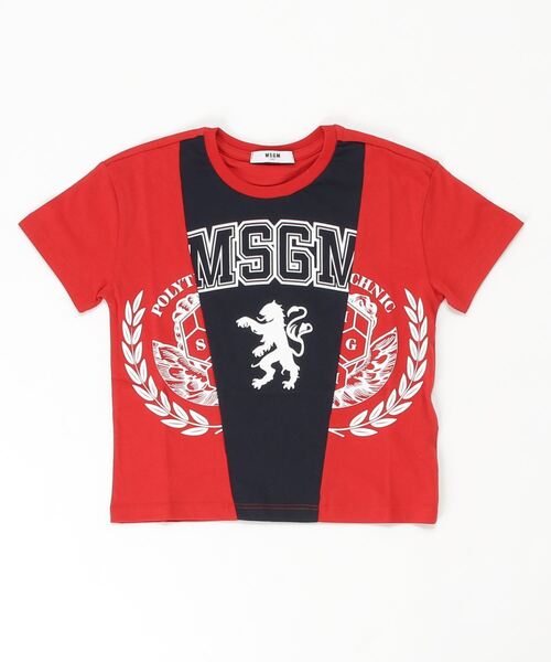 MSGM(エムエスジーエム)の「MSGM(エムエスジーエム)Kids & Junior カットソーTシャツ(Tシャツ/カットソー・キッズ・グレー/レッド/ブルー・4Y/6Y/8Y/10Y/12Y/14Y)」の3枚目の写真