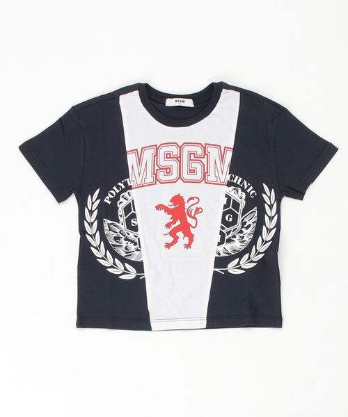 MSGM(エムエスジーエム)の「MSGM(エムエスジーエム)Kids & Junior カットソーTシャツ(Tシャツ/カットソー・キッズ・グレー/レッド/ブルー・4Y/6Y/8Y/10Y/12Y/14Y)」の2枚目の写真