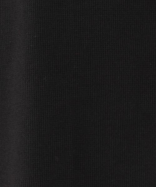 coen(コーエン)の「ワッフルヘンリーネック7分袖Tシャツ(Tシャツ/カットソー・メンズ・ダークグレー/オフホワイト・X-LARGE/SMALL/MEDIUM/LARGE)」の14枚目の写真