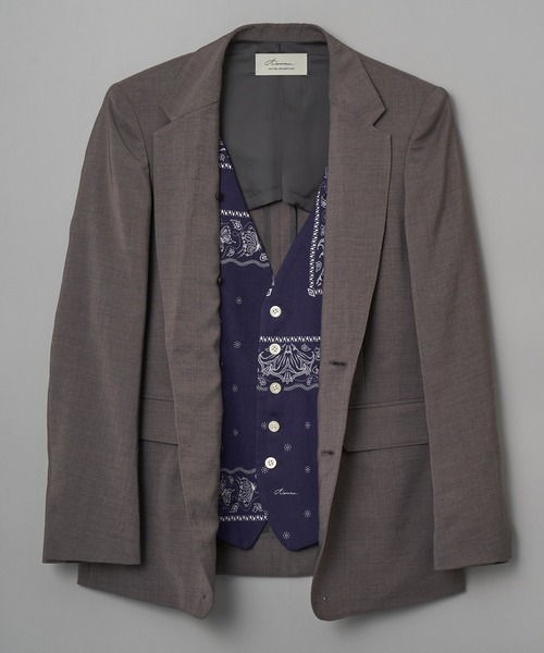 Azuma.（アズマ）の「Azuma. FAKE LAYERED JACKET (21SH-JK-01