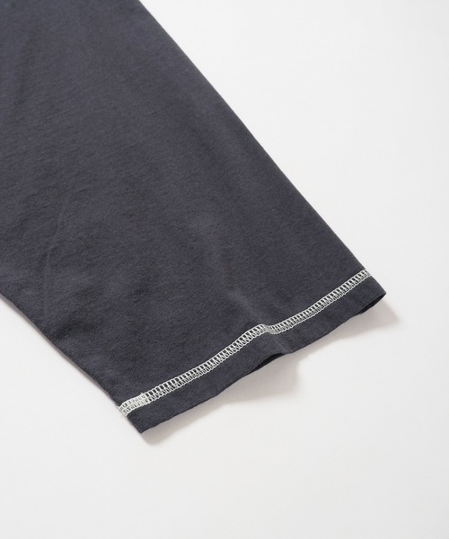 Crisp（クリスプ）の「バイカラーステッチTシャツ（Tシャツ/カットソー・レディース・ネイビー/アイボリー・FREE）」の10枚目の写真