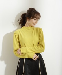 【Wefst】接結リブメローカットソー