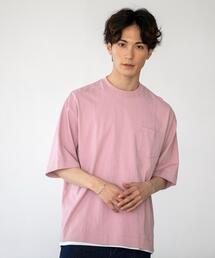 coen | USAコットンリラックスシルエットポケットTシャツ(Tシャツ/カットソー)