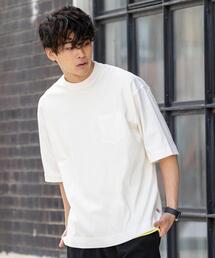 coen | USAコットンリラックスシルエットポケットTシャツ(Tシャツ/カットソー)