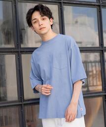 coen | USAコットンリラックスシルエットポケットTシャツ(Tシャツ/カットソー)