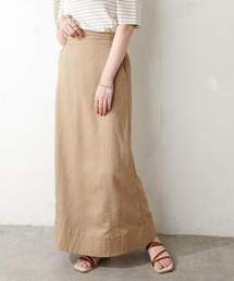 DISCOAT | テンセル混ワークナロースカート(スカート)