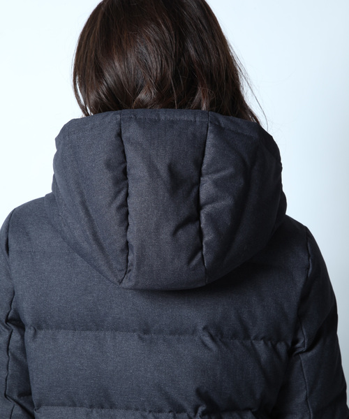 美品　23区　コーティング　ダッフルダウン　大きいサイズ46　 | [23区] 新色追加⁄洗える⁄撥水加工 シレータフタ ロング