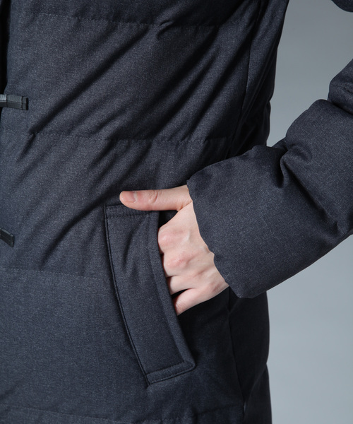 23区(ニジュウサンク)の「コーティングダウン(ダウンジャケット/コート・レディース・グレー系/ブラック系/ネイビー系・32/30/34)」の9枚目の写真