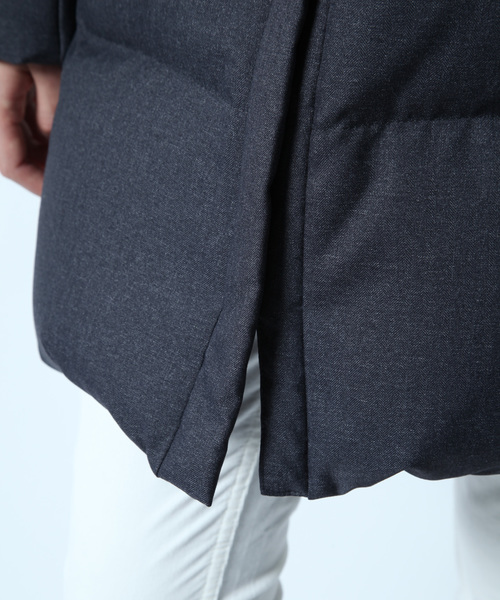 23区(ニジュウサンク)の「コーティングダウン(ダウンジャケット/コート・レディース・グレー系/ブラック系/ネイビー系・32/30/34)」の8枚目の写真