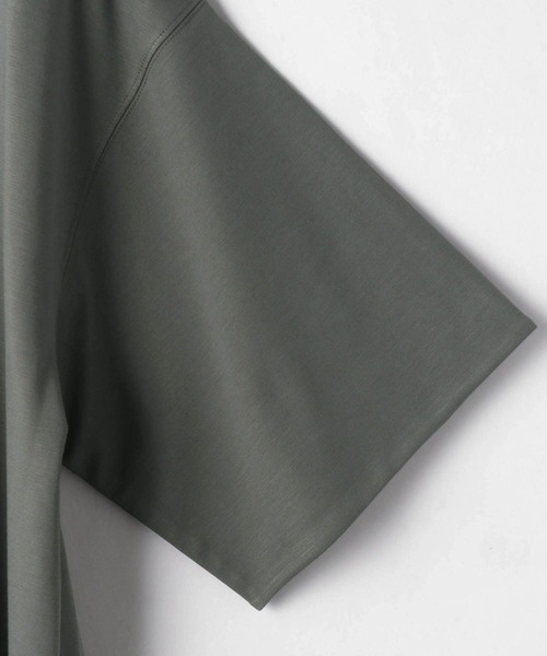 NICOLE white(ニコルホワイト)の「ロング丈ビッグTシャツ(Tシャツ/カットソー・レディース・ライトグレー/ブラック/ピンク/オフホワイト・FREE)」の20枚目の写真