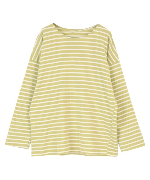 titivate(ティティベイト)の「コットンボーダーカットソー(Tシャツ/カットソー・レディース・ピンク/ミント/ホワイト・M)」の4枚目の写真