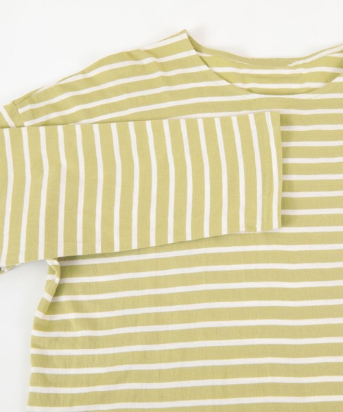 titivate(ティティベイト)の「コットンボーダーカットソー(Tシャツ/カットソー・レディース・ピンク/ミント/ホワイト・M)」の17枚目の写真