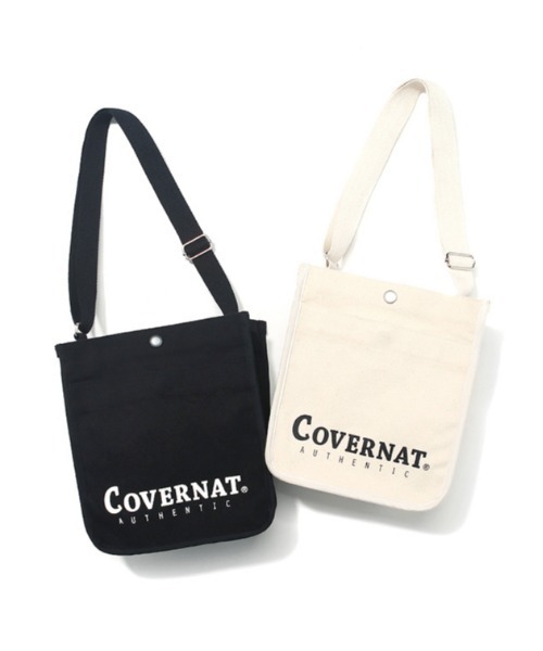 COVERNAT(カバーナット)の「【COVERNAT】AUTHENTIC LOGO SMALL CROSS BAG / カバーナット オーセンティック ロゴ スモール クロス バッグ(ショルダーバッグ・メンズ・ブラック・FREE)」の12枚目の写真