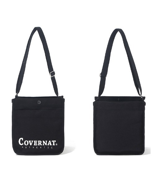 COVERNAT(カバーナット)の「【COVERNAT】AUTHENTIC LOGO SMALL CROSS BAG / カバーナット オーセンティック ロゴ スモール クロス バッグ(ショルダーバッグ・メンズ・ブラック・FREE)」の10枚目の写真