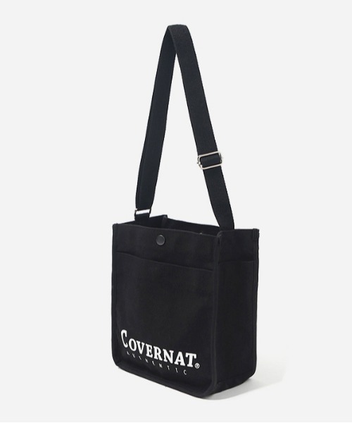 COVERNAT(カバーナット)の「【COVERNAT】AUTHENTIC LOGO SMALL CROSS BAG / カバーナット オーセンティック ロゴ スモール クロス バッグ(ショルダーバッグ・メンズ・ブラック・FREE)」の15枚目の写真