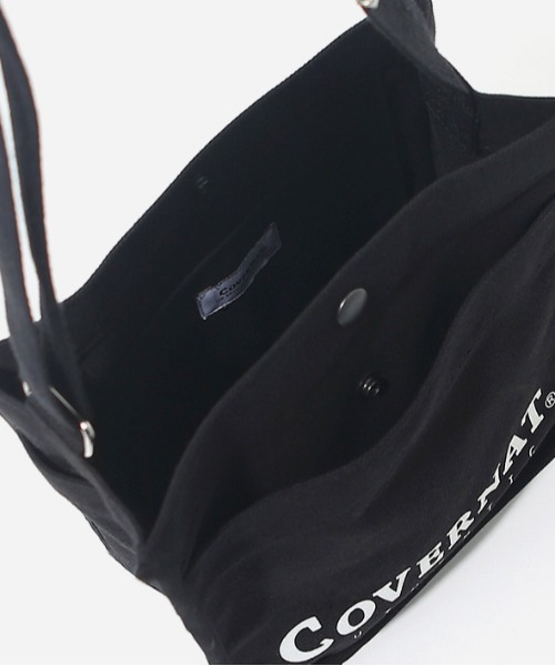 COVERNAT(カバーナット)の「【COVERNAT】AUTHENTIC LOGO SMALL CROSS BAG / カバーナット オーセンティック ロゴ スモール クロス バッグ(ショルダーバッグ・メンズ・ブラック・FREE)」の3枚目の写真