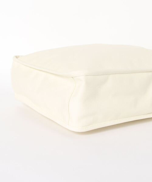 WEGO（ウィゴー）の「WEGO/マルチポケットキャンバス撥水トートバッグ（トートバッグ・レディース・オフホワイト/ブラック・FREE）」の13枚目の写真