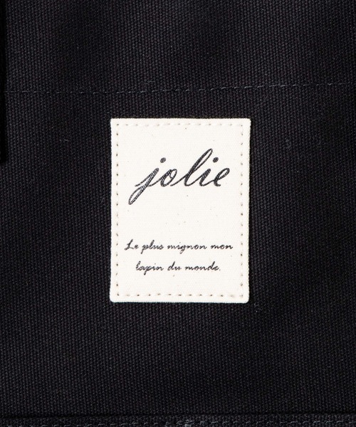 WEGO（ウィゴー）の「WEGO/マルチポケットキャンバス撥水トートバッグ（トートバッグ・レディース・オフホワイト/ブラック・FREE）」の8枚目の写真