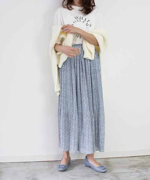 MODE ROBE（モードローブ）の「スクエアバックルパンプス（パンプス・レディース・アイボリー/ブルー/ピンク・22.5㎝/23㎝/23.5㎝/24㎝/24.5㎝/25㎝）」の9枚目の写真