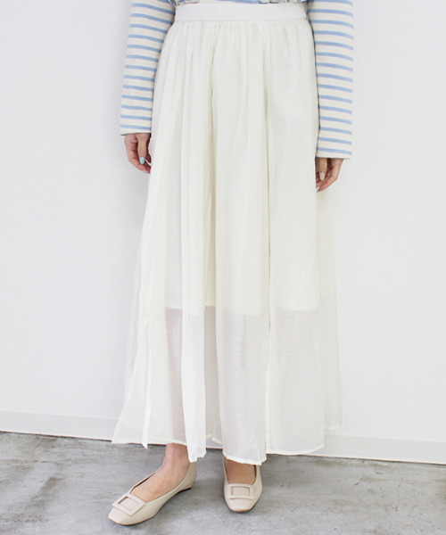 MODE ROBE（モードローブ）の「スクエアバックルパンプス（パンプス・レディース・アイボリー/ブルー/ピンク・22.5㎝/23㎝/23.5㎝/24㎝/24.5㎝/25㎝）」の18枚目の写真