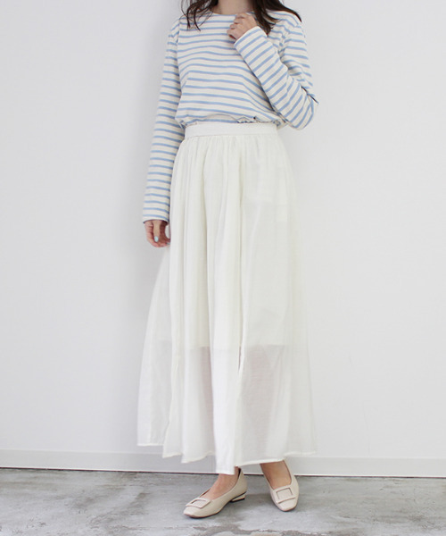 MODE ROBE（モードローブ）の「スクエアバックルパンプス（パンプス・レディース・アイボリー/ブルー/ピンク・22.5㎝/23㎝/23.5㎝/24㎝/24.5㎝/25㎝）」の20枚目の写真