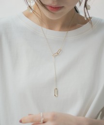 Heather | チェーンモチーフマンテルネックレス　946728(ネックレス)