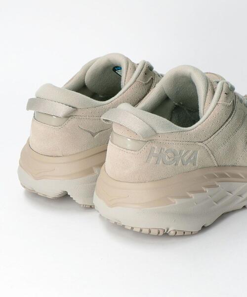 HOKA（ホカ）の「＜HOKA ONE ONE（ホカ オネオネ＞ BONDI SUEDE/ボンダイ（スニーカー・メンズ・ベージュ・11/8/10/9/7）」の3枚目の写真