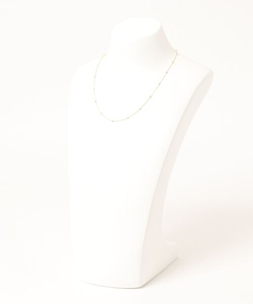 SHENERY（シーナリー）の「【WEB限定】ボールチェーンネックレス（ネックレス・レディース・シルバー/ゴールド・FREE）」の4枚目の写真