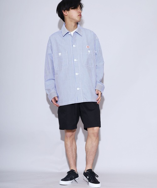 COWDEN（カウデン）の「COWDEN/カウデン COWDEN サッカー CPO シャツ（シャツ/ブラウス・メンズ・ホワイト/ベージュ/ブルー・M/L）」の14枚目の写真